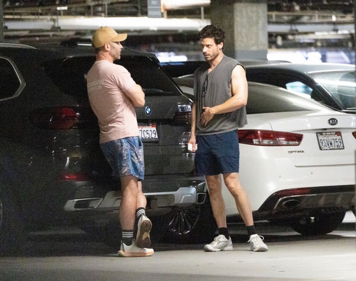 Francois Arnaud Luke Macfarlane Gym June 2026 West Hollywood