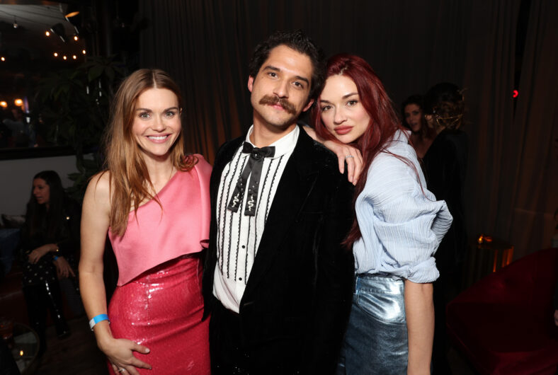 Holland Roden, Tyler Posey and Crystal Reed attend the "Teen Wolf" Premiere