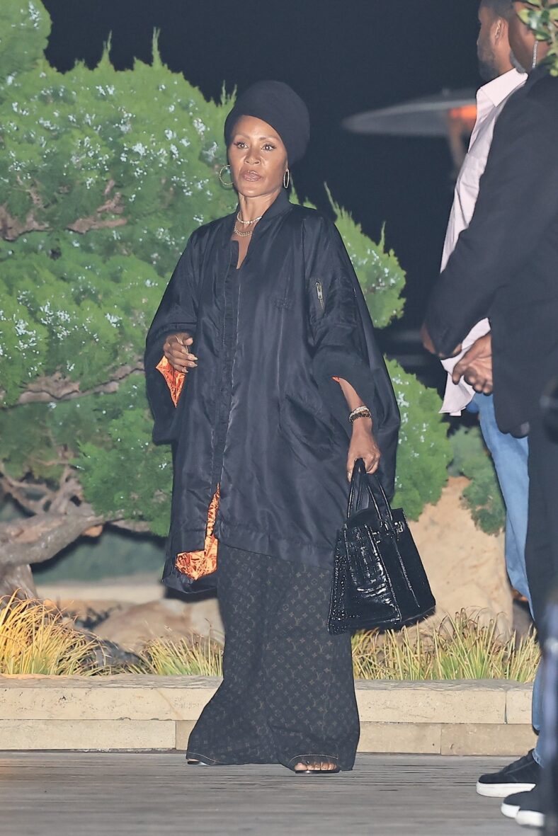 Jada Pinkett Smith and Will Smith in a car together