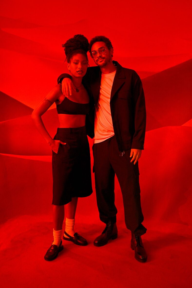 Willow Smith and Trey Smith attend Christian Louboutin fashion show
