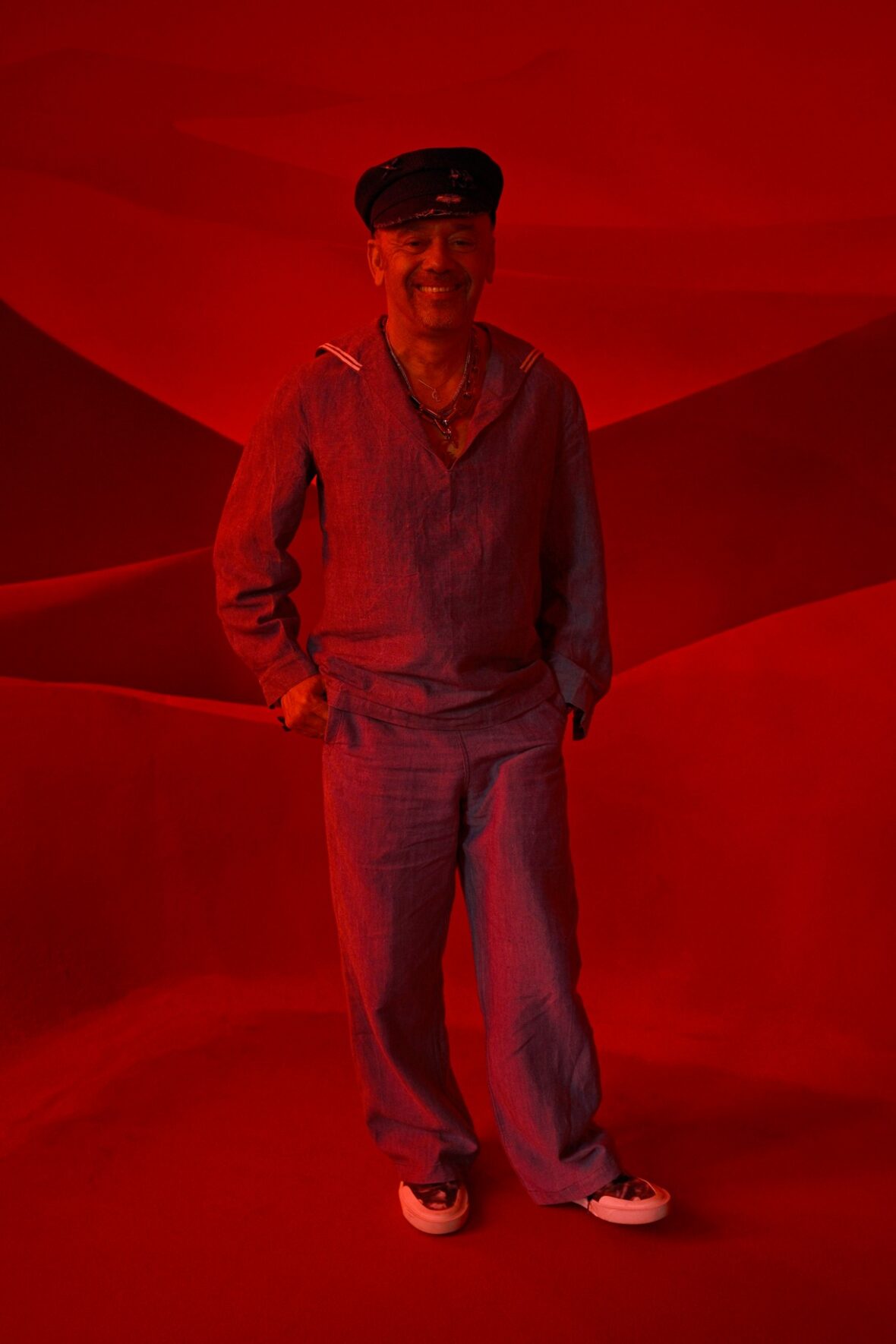Christian Louboutin attends Christian Louboutin fashion show