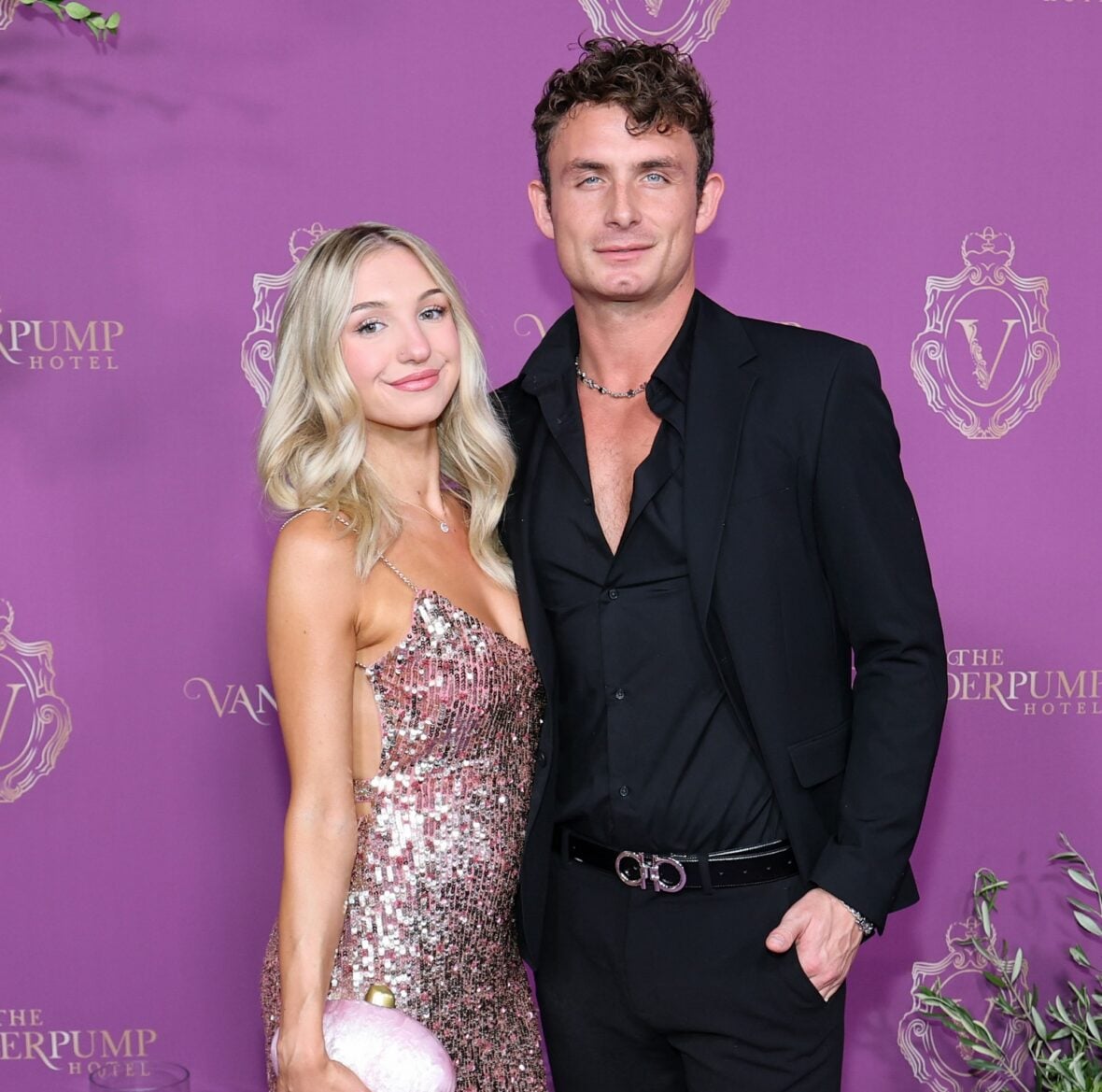 James Kennedy & Jordan Meyers at Vanderpump Hotel grand opening