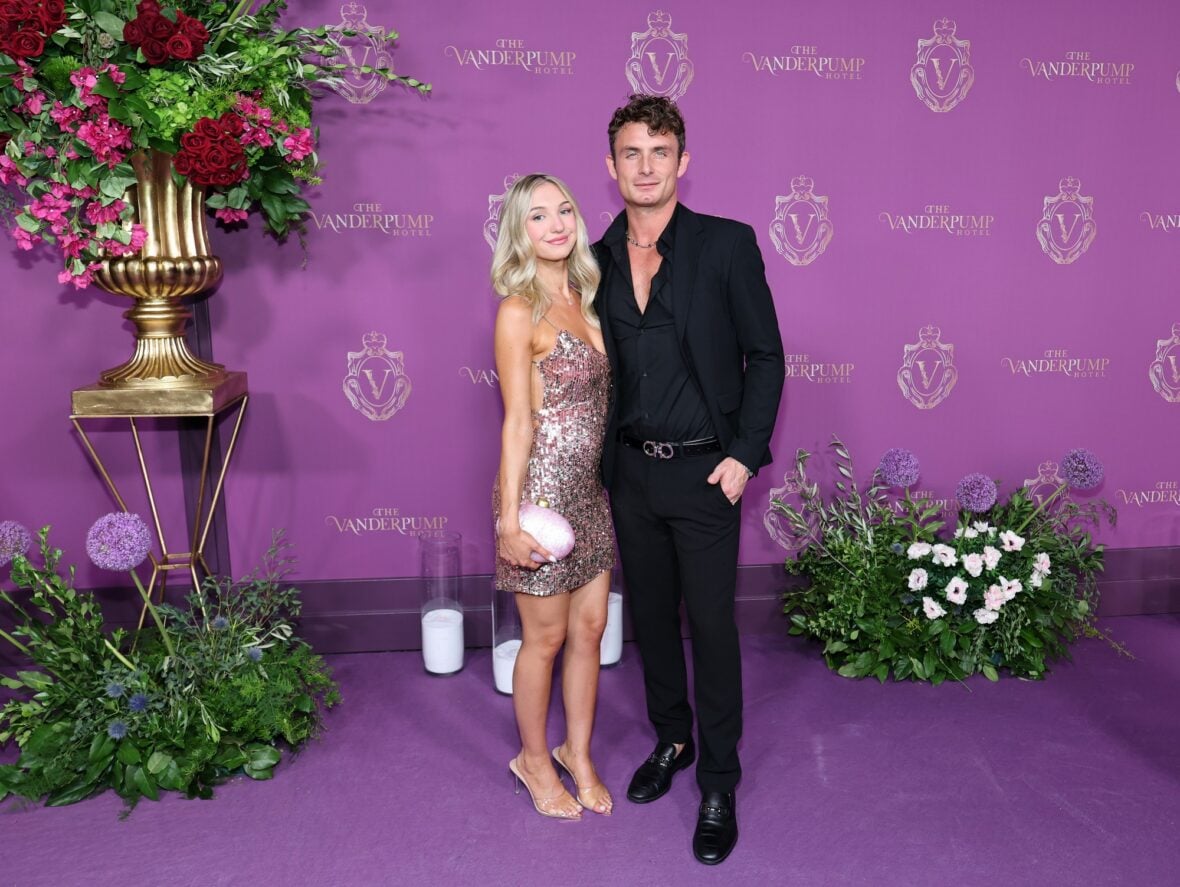 James Kennedy & Jordan Meyers at Vanderpump Hotel grand opening