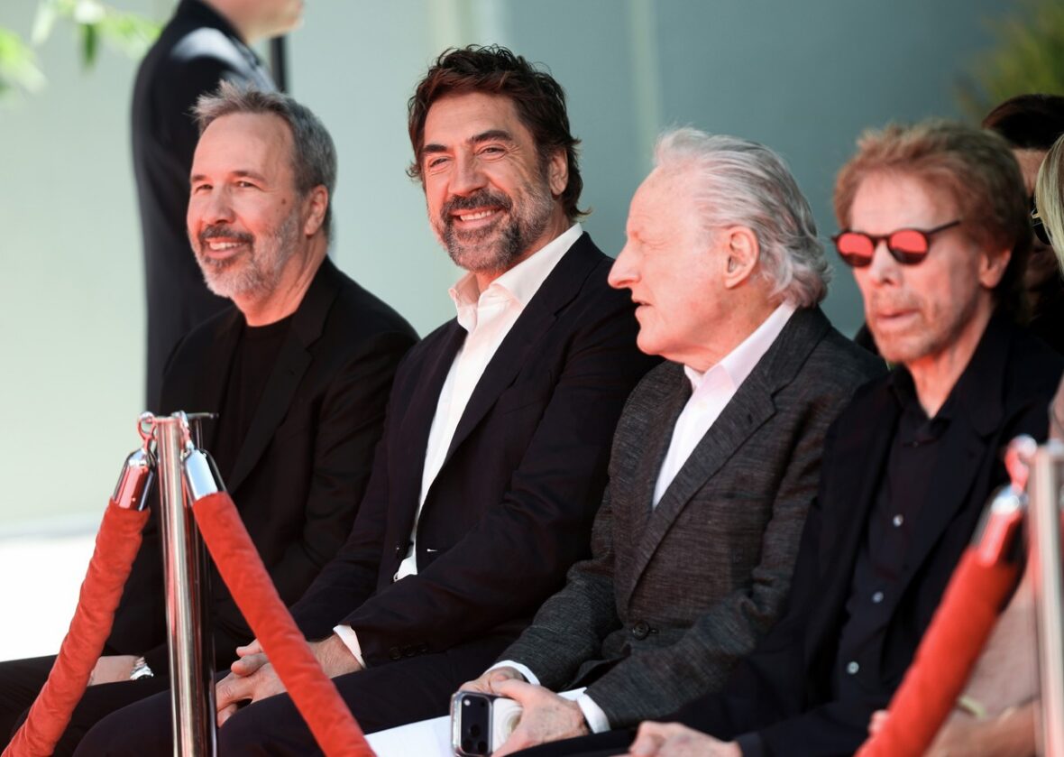 Javier Bardem at his Handprint and Footprint Ceremony at TCL Chinese Theatre