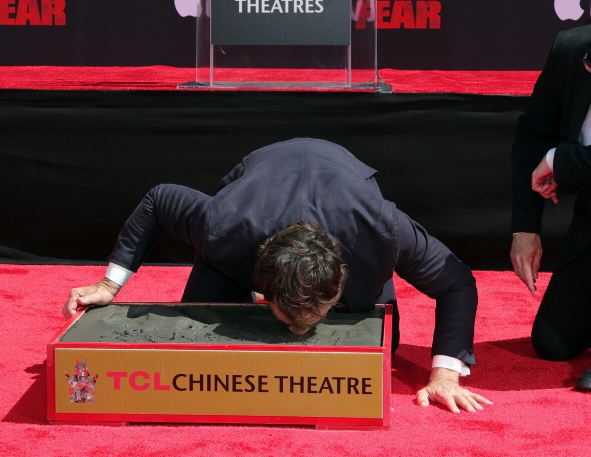 Javier Bardem at his Handprint and Footprint Ceremony at TCL Chinese Theatre