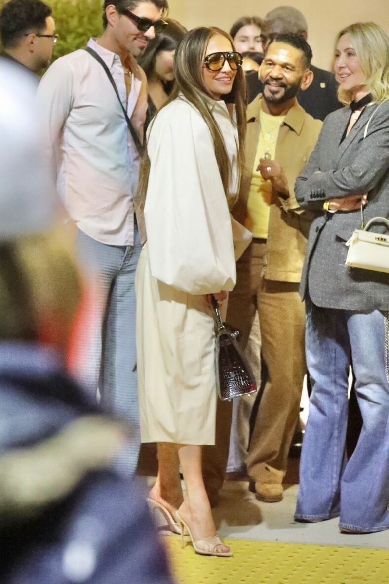 Jennifer Lopez at Ariana Grande conert at Kia Forum in Los Angeles on June 20