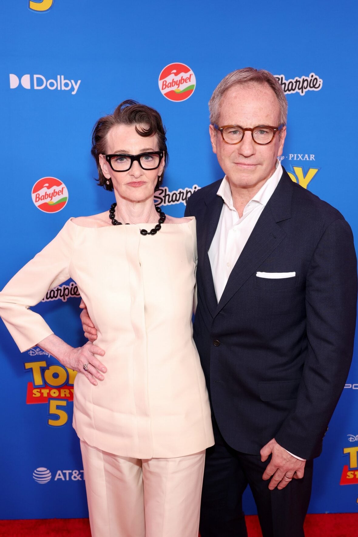 Joan Cusack & family at Toy Story 5 premiere