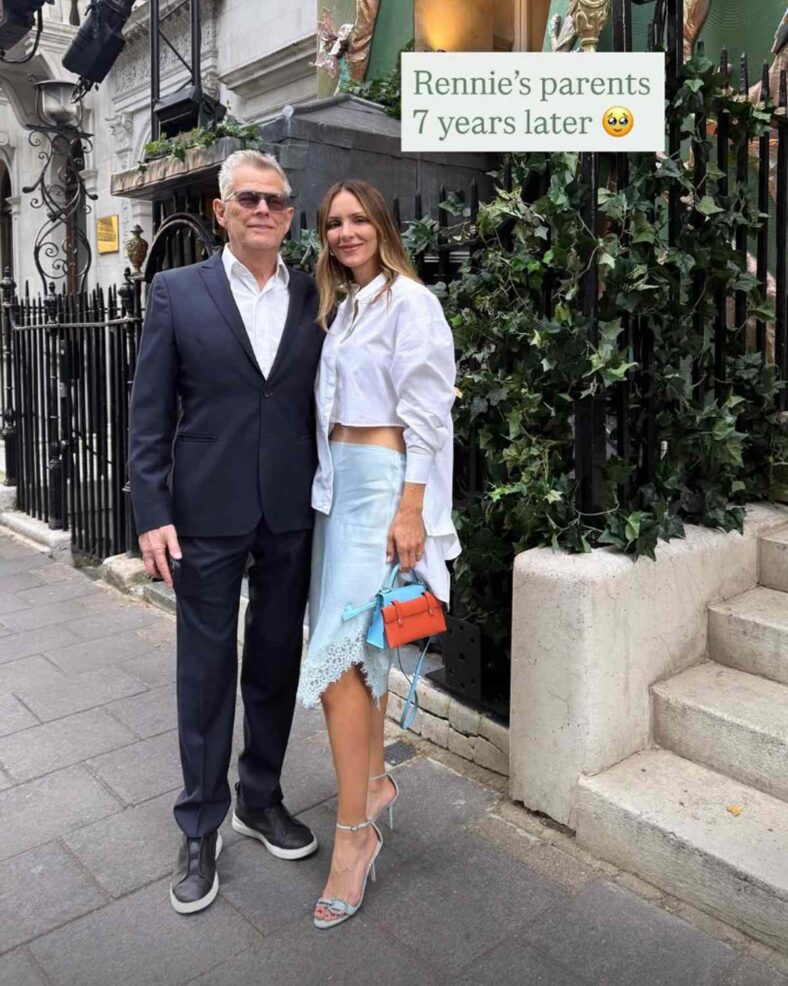 Katharine McPhee and David Foster share photo from anniversary trip