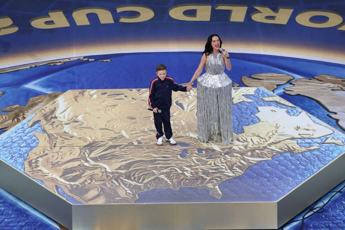 Katy Perry performs at 2026 World Cup