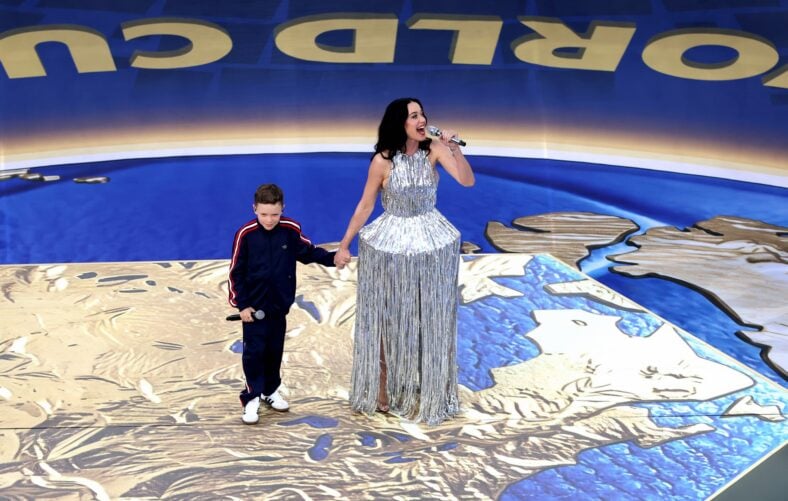 Katy Perry performs at 2026 World Cup