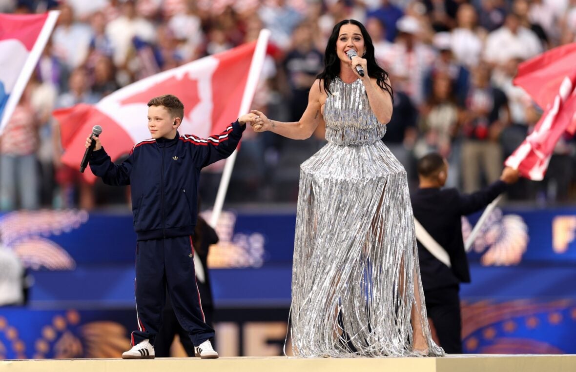 Katy Perry performs at 2026 World Cup