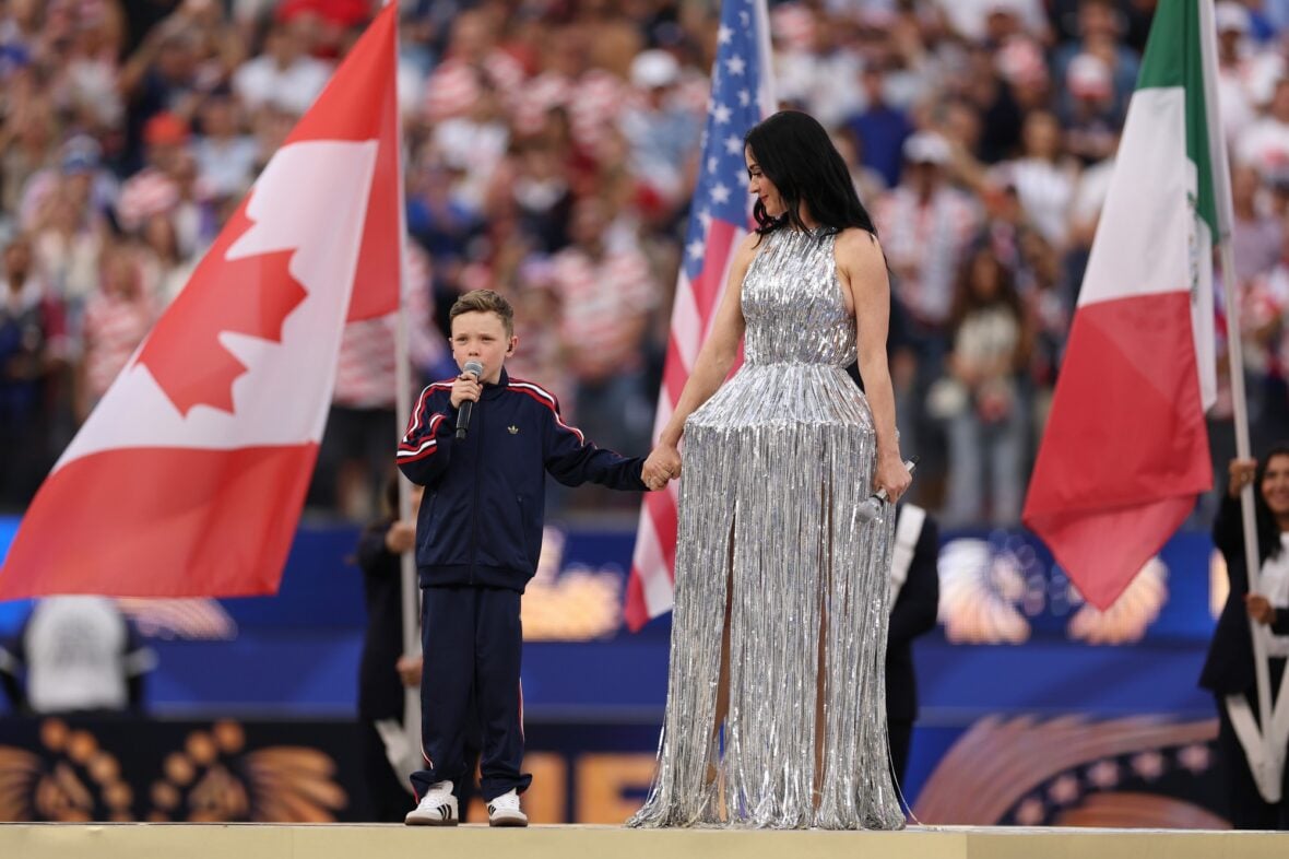 Katy Perry performs at 2026 World Cup