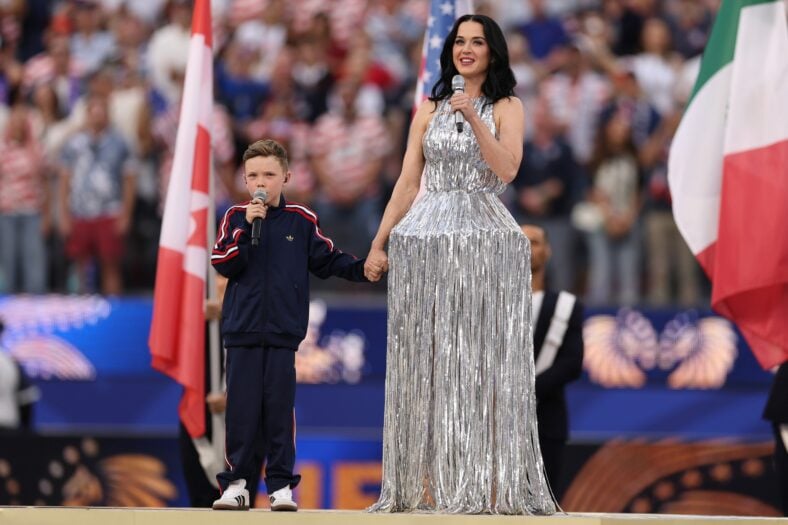 Katy Perry performs at 2026 World Cup