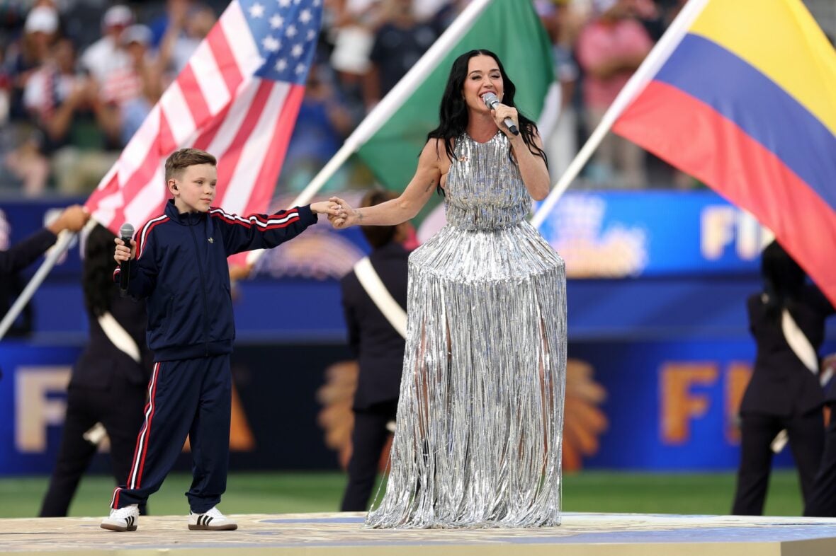 Katy Perry performs at 2026 World Cup