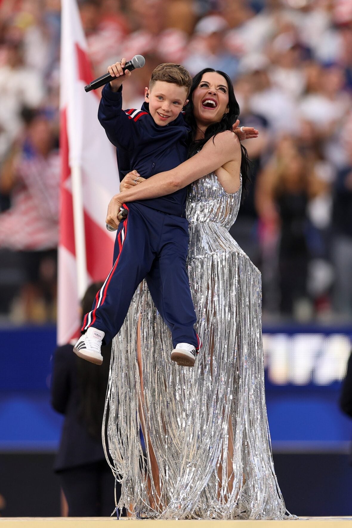 Katy Perry performs at 2026 World Cup