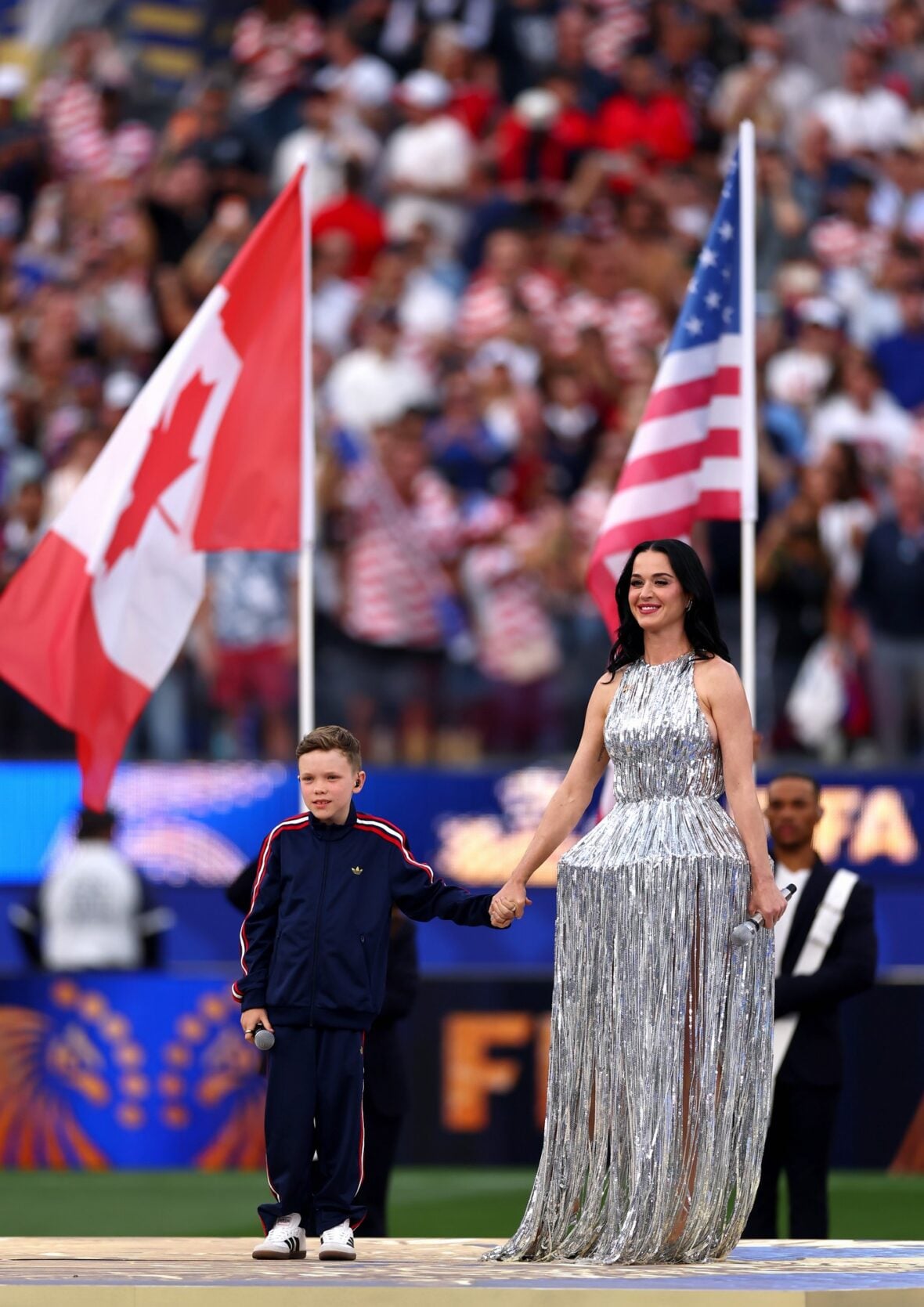 Katy Perry performs at 2026 World Cup