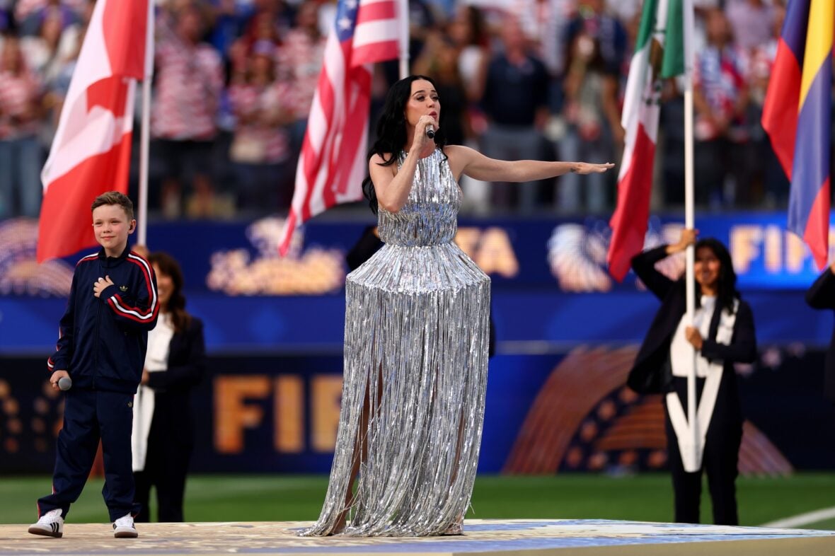 Katy Perry performs at 2026 World Cup