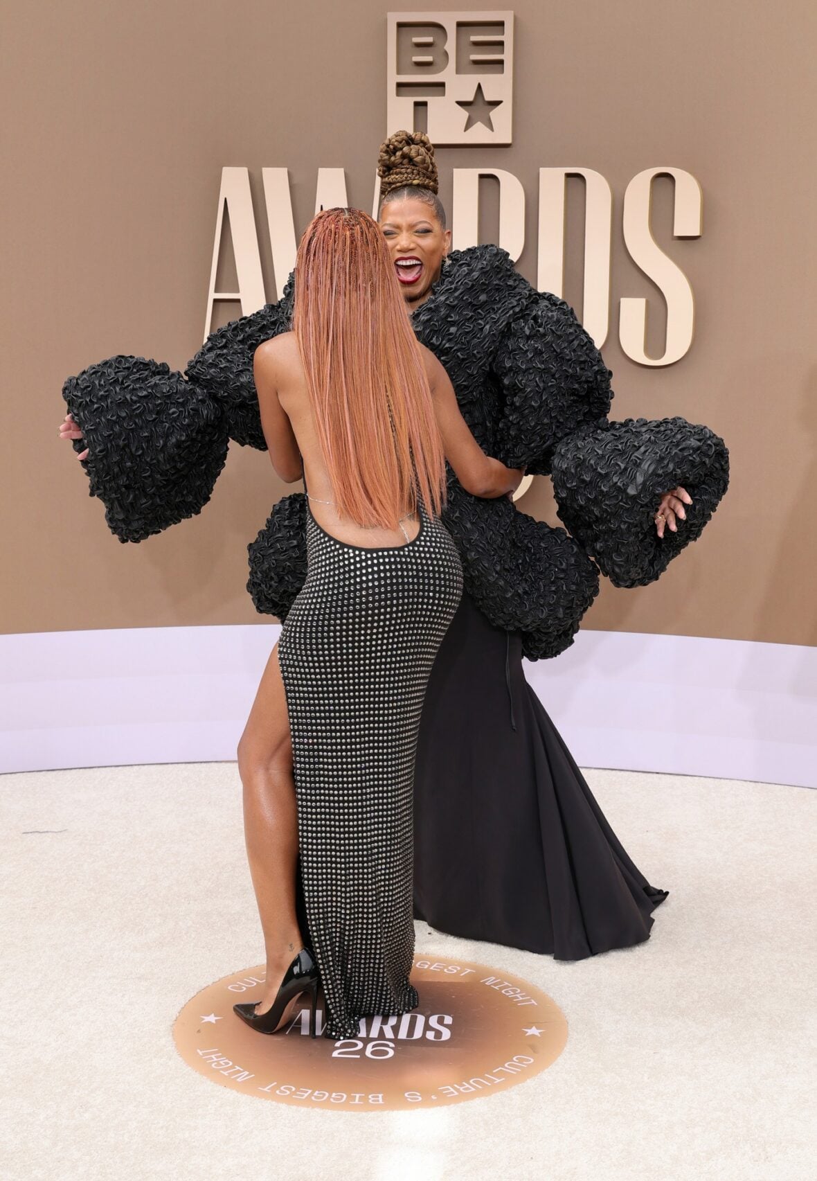 Keke Palmer and Queen Latifah reunite at the BET Awards 2026