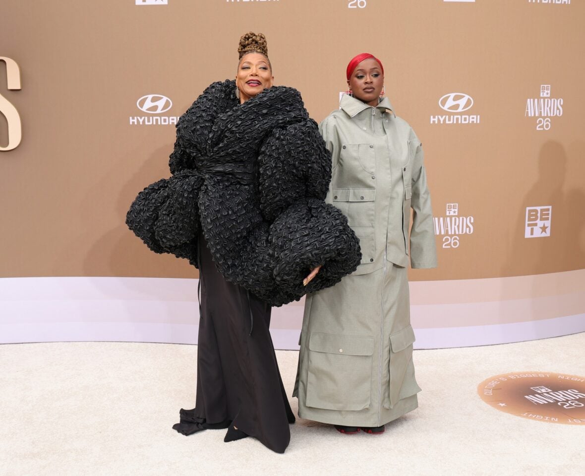 Queen Latifah and Tierra Whack arrive at the BET Awards 2026