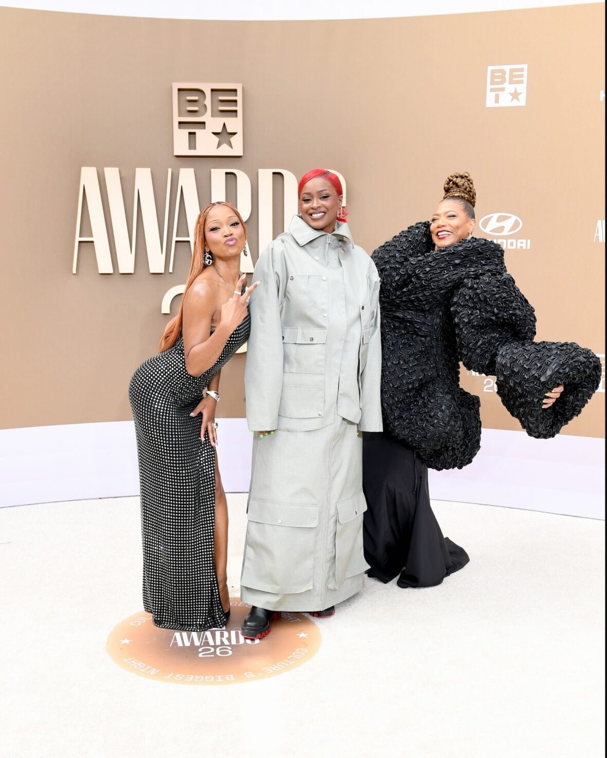 Keke Palmer, Tierra Whack and Queen Latifah arrive at BET Awards 2026