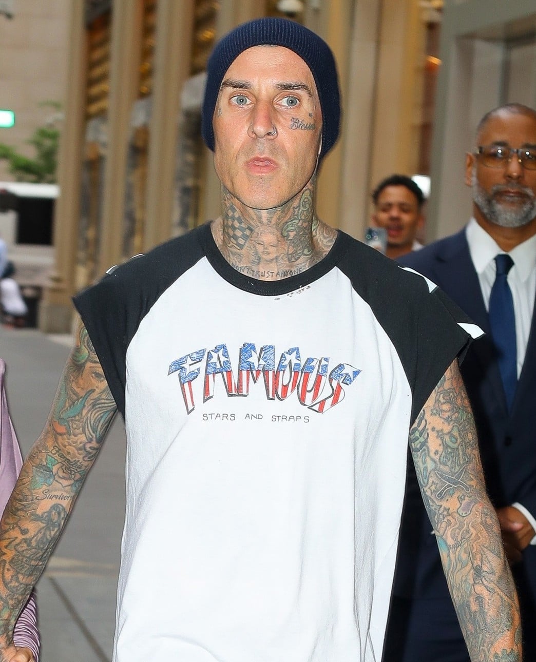 Kourtney Kardashian & Travis Barker head to the Edge