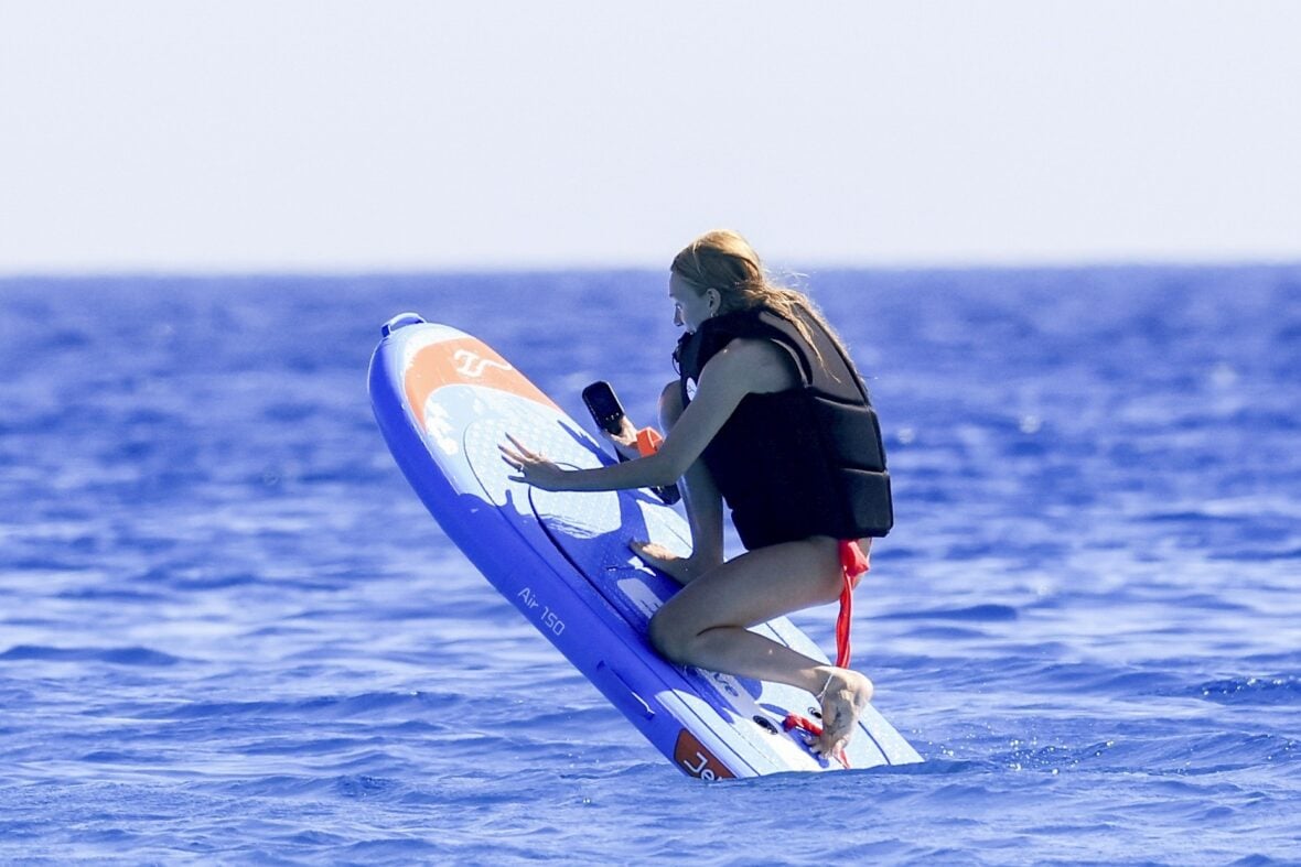 Kylian Mbappé and Ester Expósito on vacation during May 2026 trip