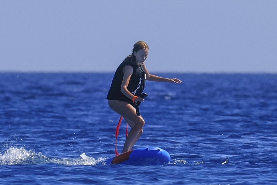 Kylian Mbappé and Ester Expósito on vacation during May 2026 trip