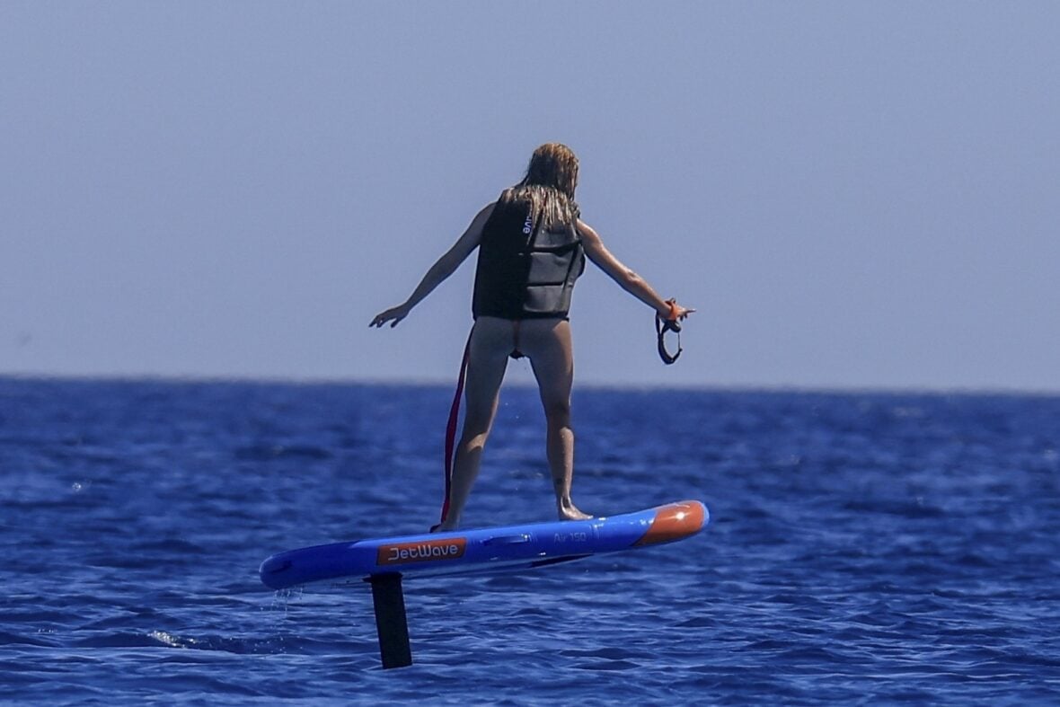 Kylian Mbappé and Ester Expósito on vacation during May 2026 trip
