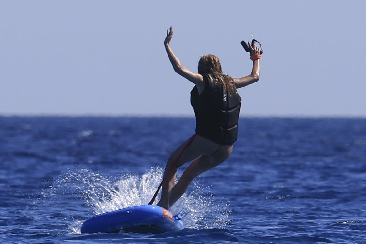 Kylian Mbappé and Ester Expósito on vacation during May 2026 trip