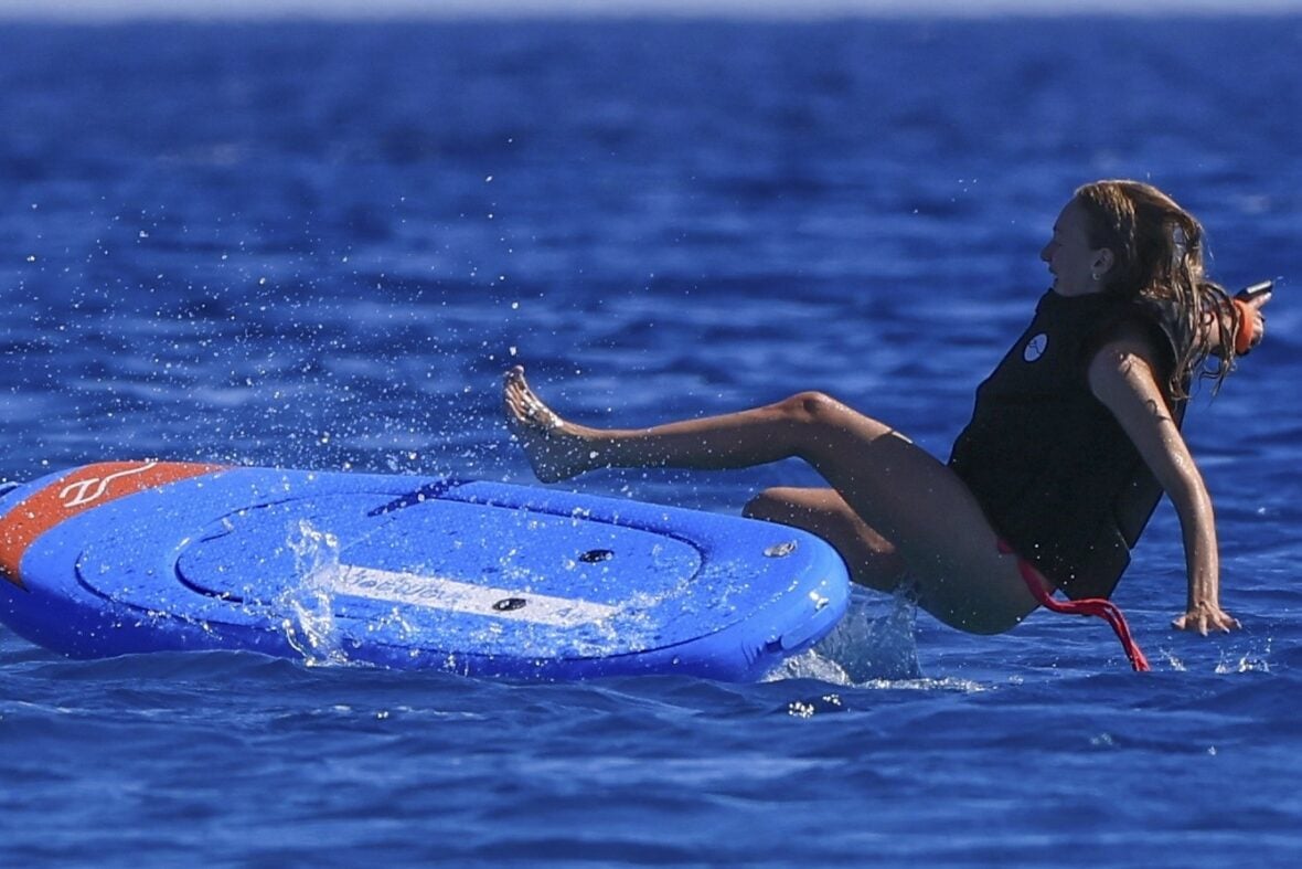 Kylian Mbappé and Ester Expósito on vacation during May 2026 trip