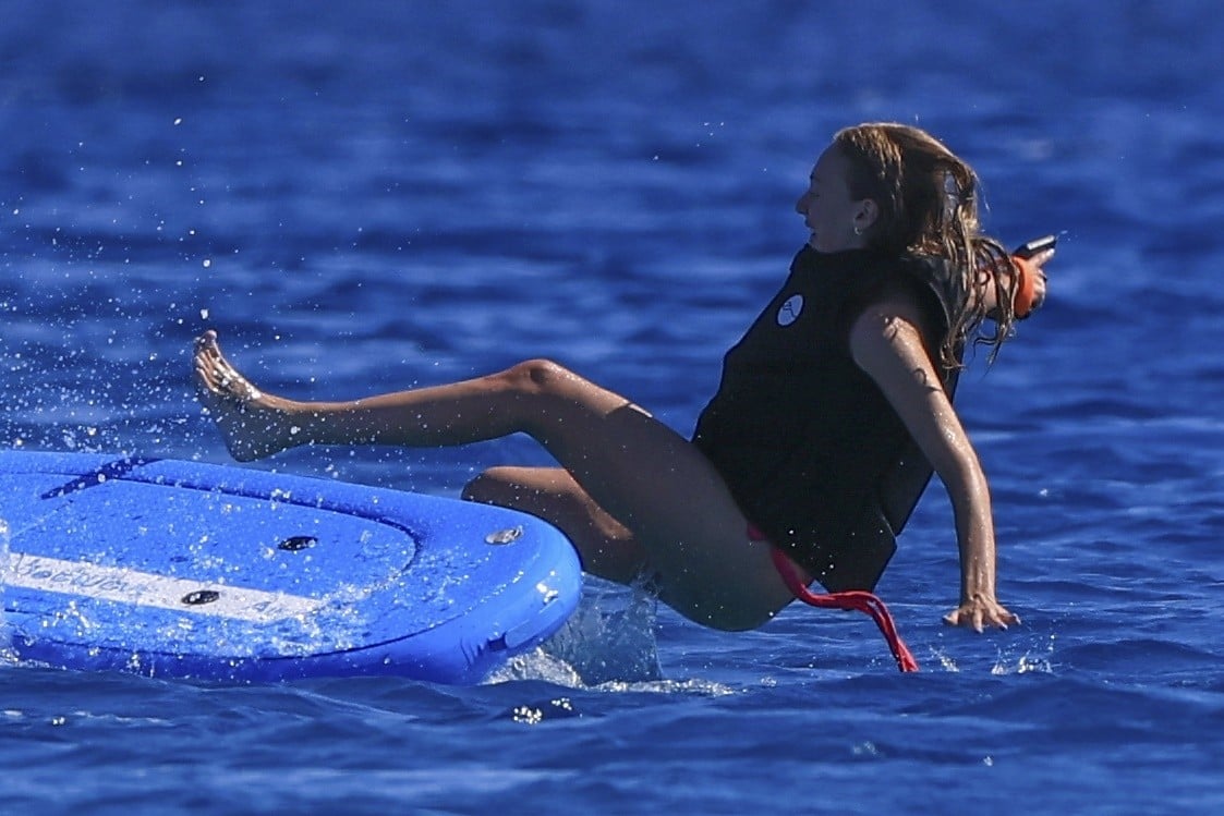 Kylian Mbappé and Ester Expósito on vacation during May 2026 trip