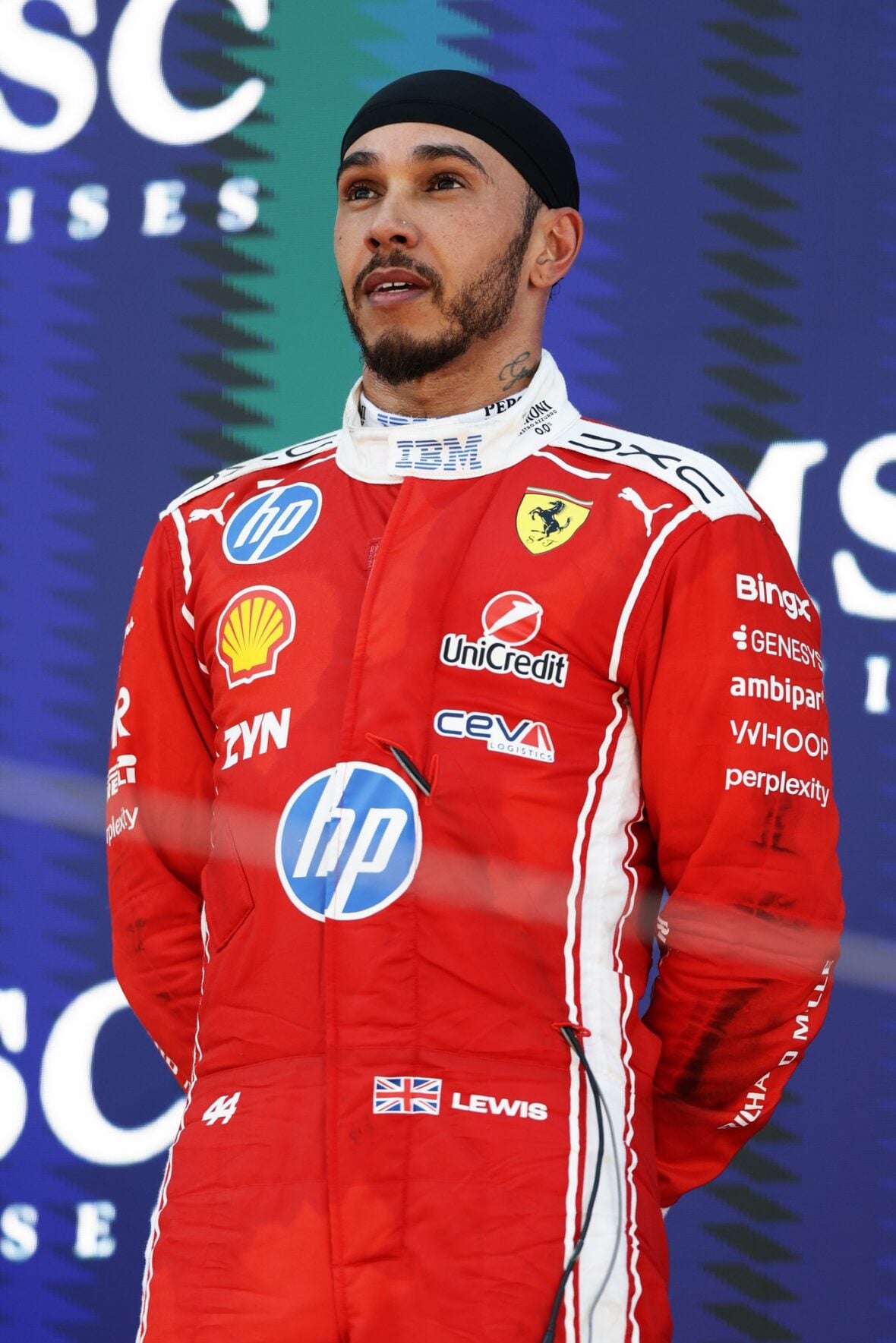 Lewis Hamilton celebrates winning Barcelona-Catalunya grand prix