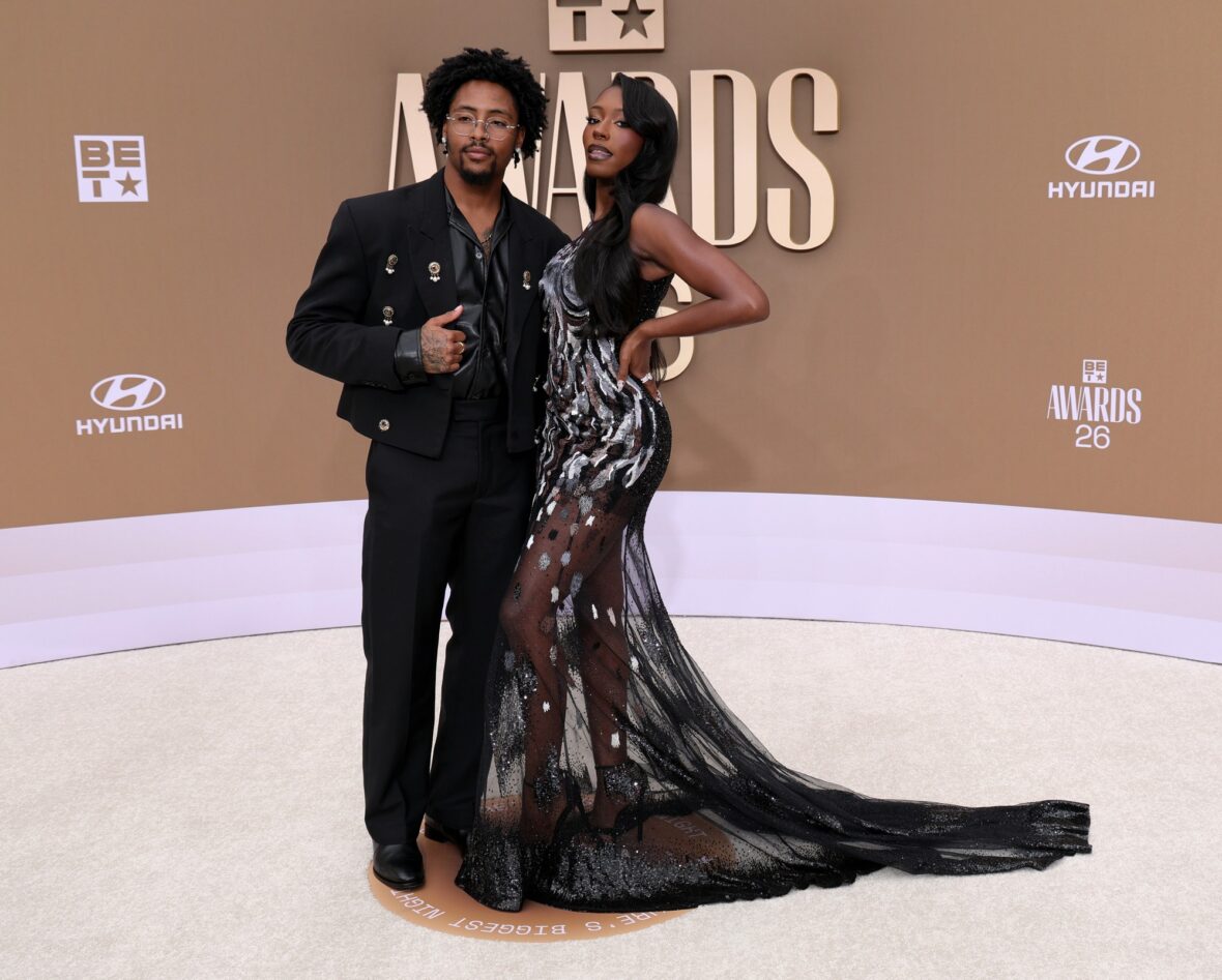 Kordell Beckham and Serena Page attend BET Awards 2026