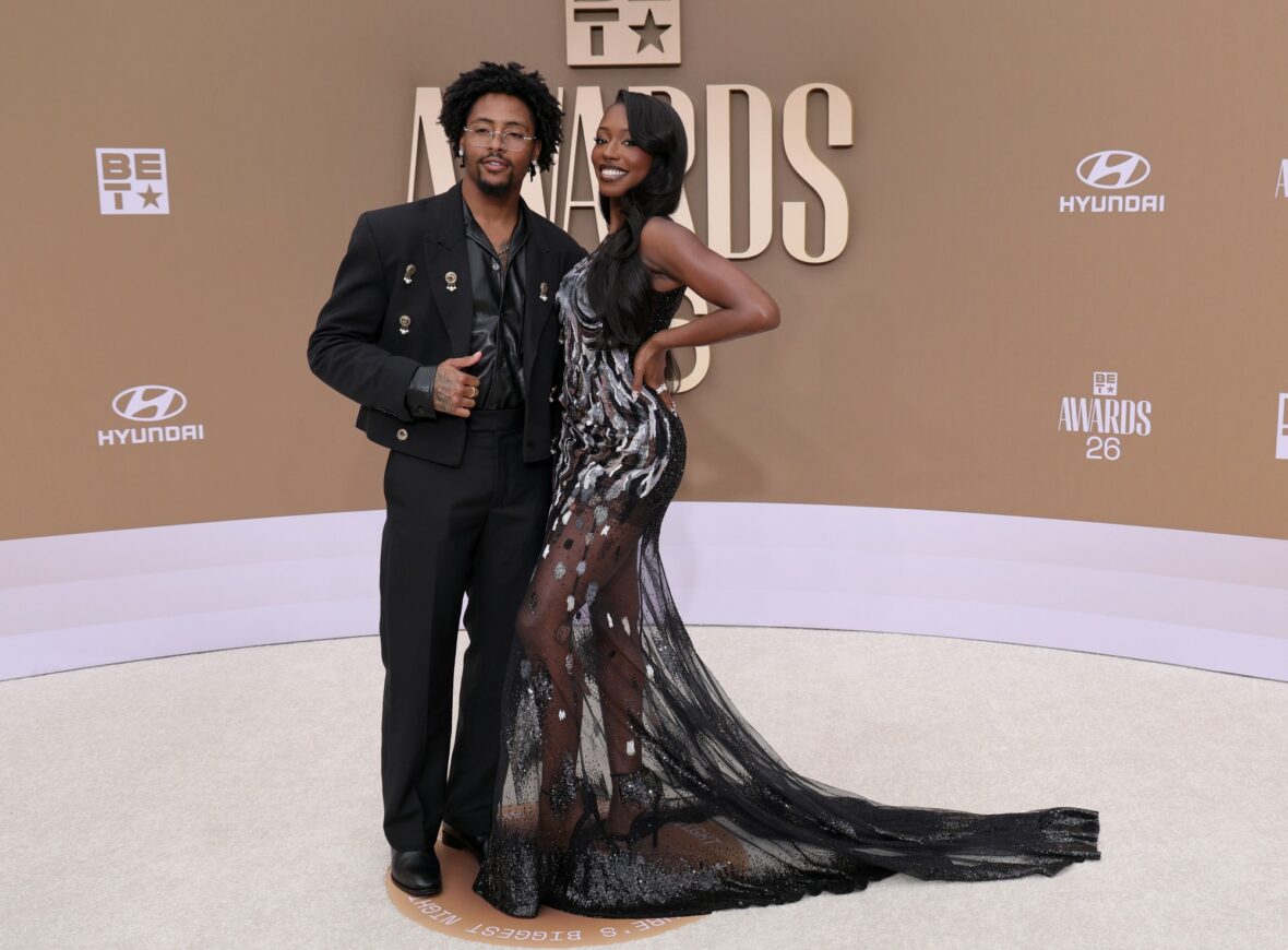 Kordell Beckham and Serena Page attend BET Awards 2026