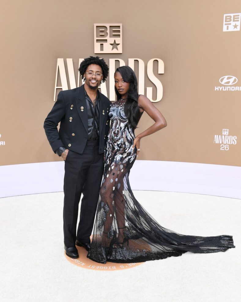 Kordell Beckham and Serena Page attend BET Awards 2026