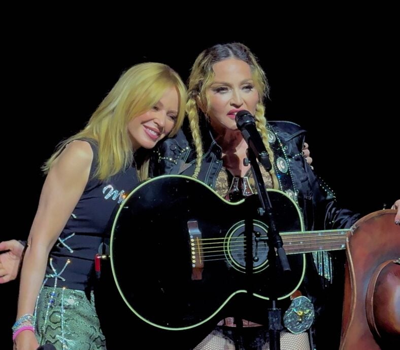 Madonna and Kylie Minogue Unite for Historic Performance at Madonna's 'THE CELEBRATION TOUR'