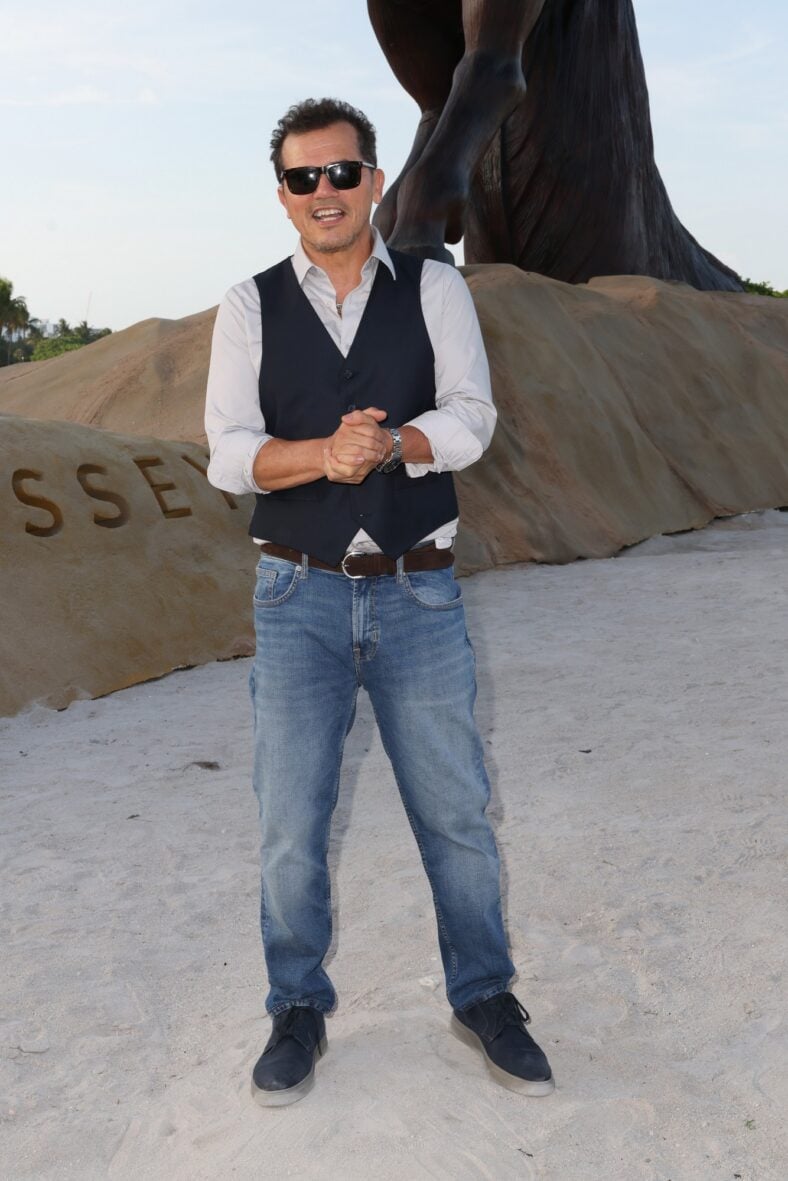 John Leguizamo at The Odyssey photo call