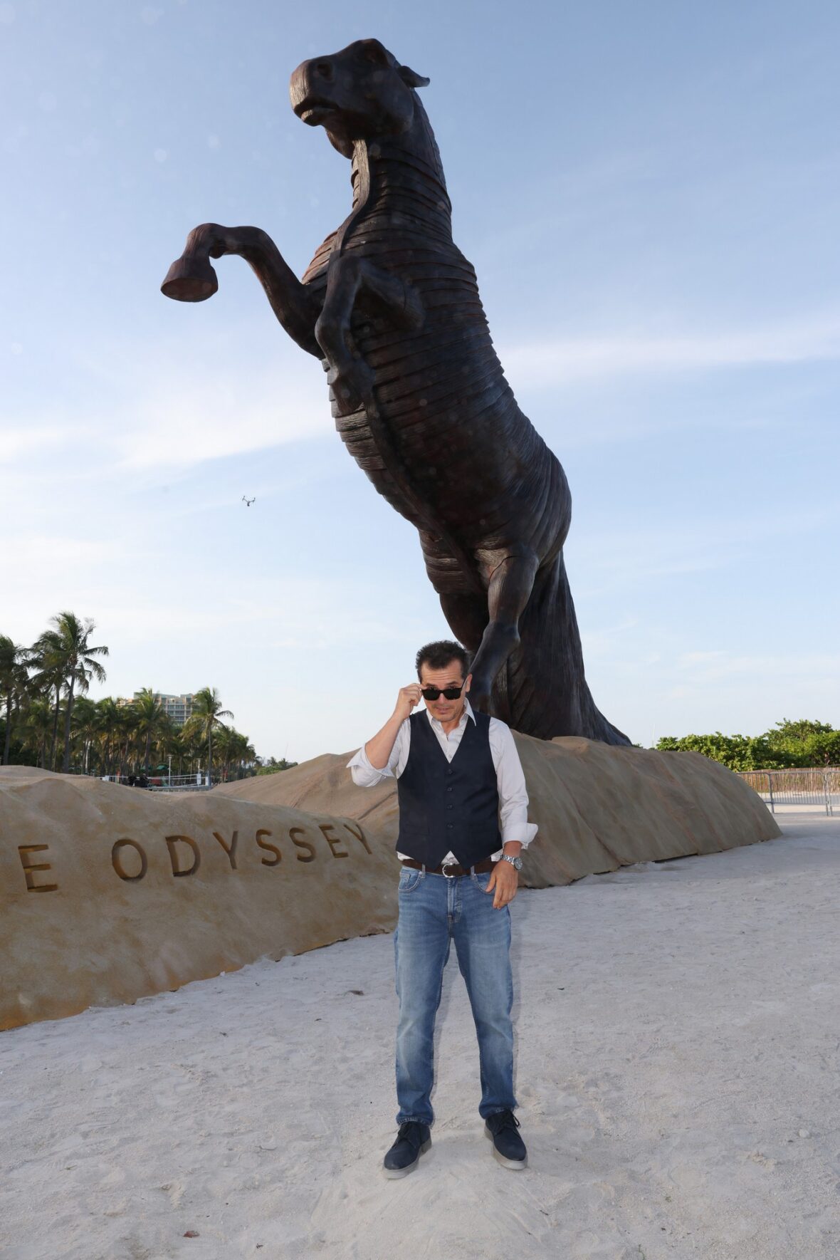 John Leguizamo at The Odyssey photo call