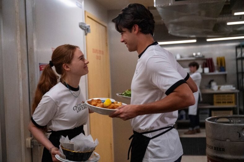 Matt Cornett and Sadie Soverall in Every Year After season one still