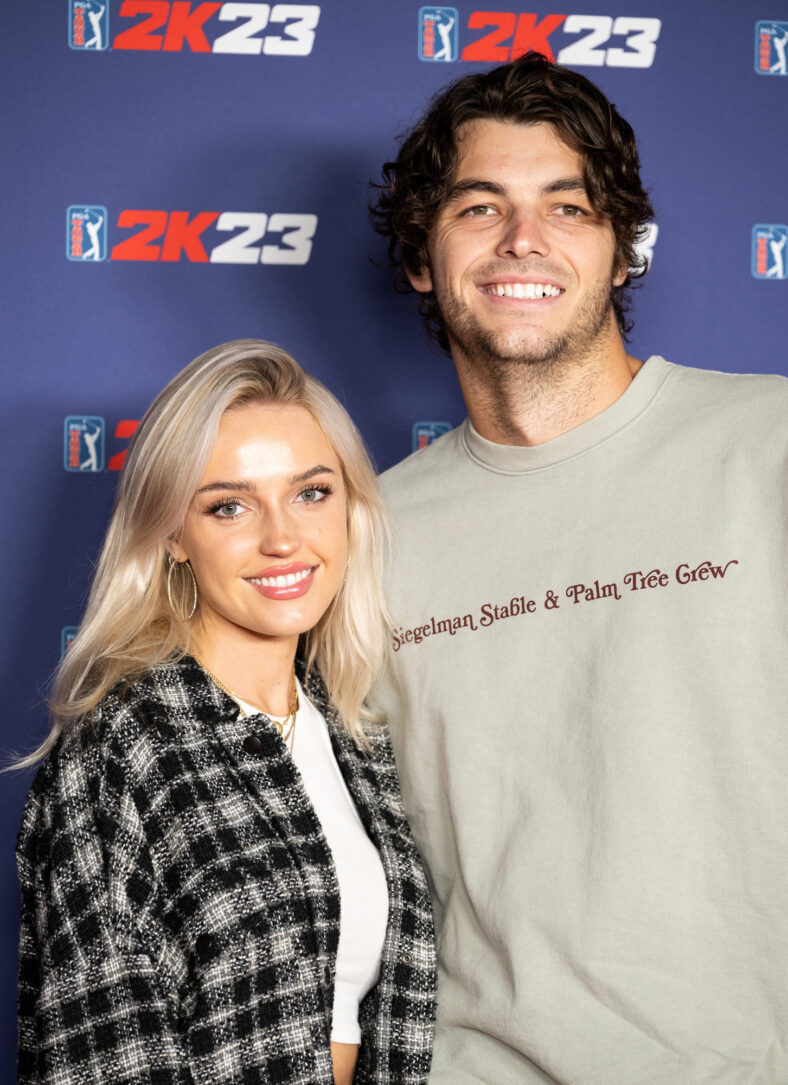 Morgan Riddle and Taylor Fritz photo