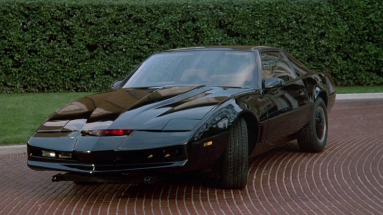 KITT from Knight Rider, ready for action