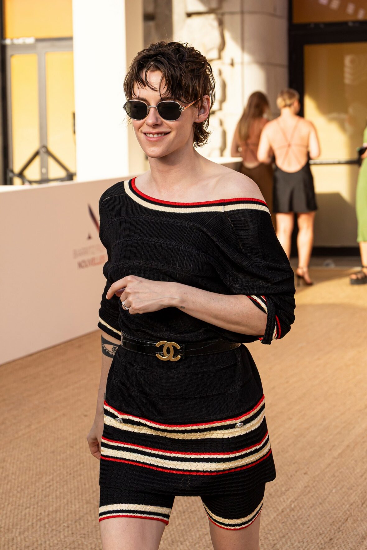 Kristen Stewart is seen leaving the Opening Ceremony during Day One Of the 4th