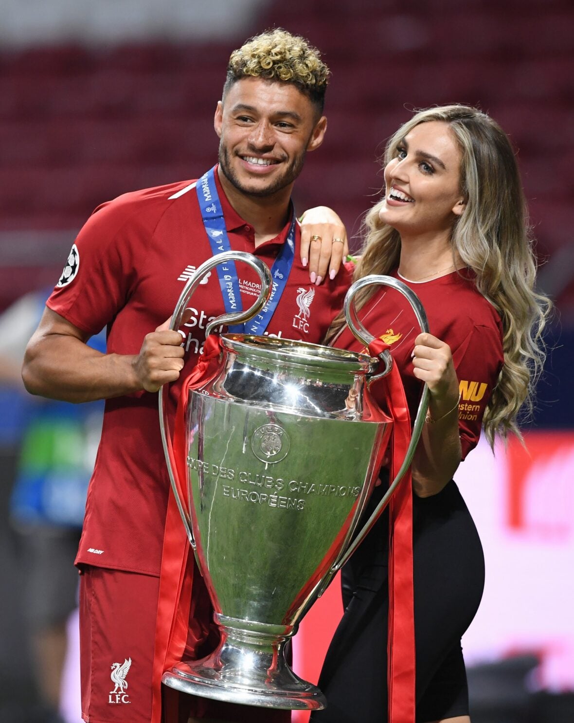 Perrie Edwards and Alex Oxlade-Chamberlain get married