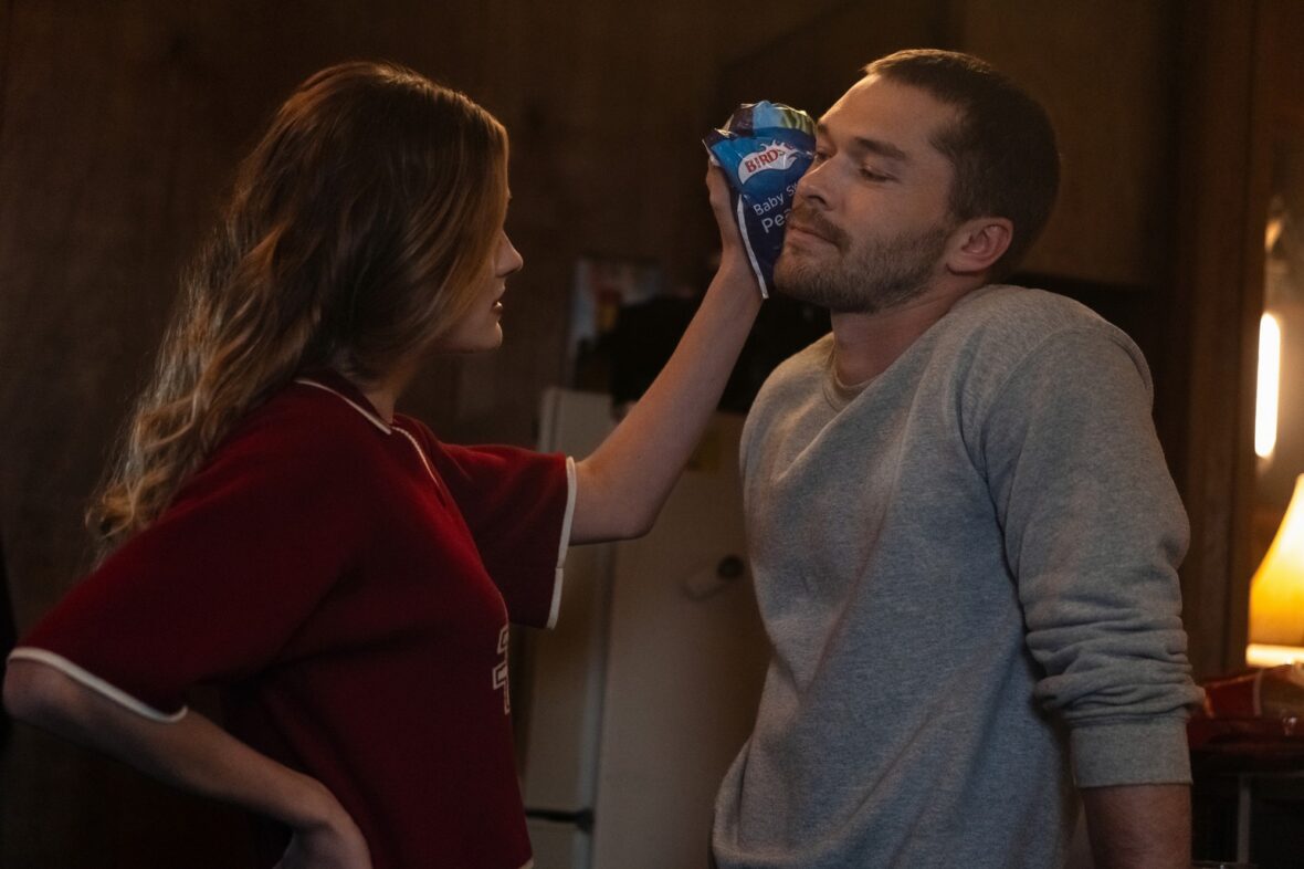 Lizzy Greene and Casey W. Johnson in Ransom Canyon season two still