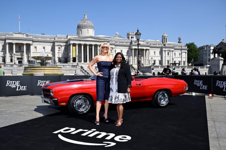 Hannah Waddingham & Octavia Spencer at Ride or Die photocall