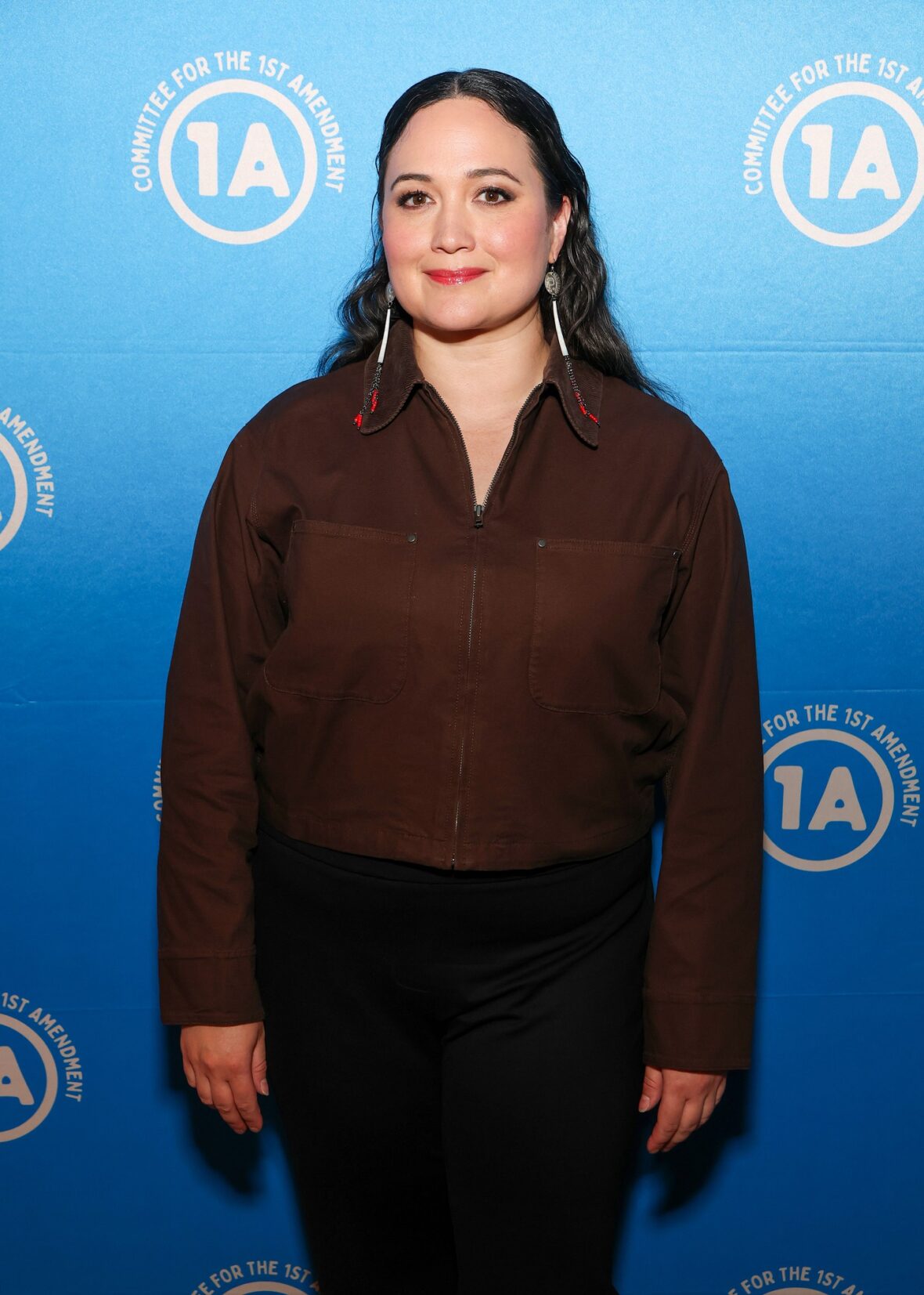 Lily Gladstone attends the Rise Up, Sing Out: A Concert for the First Amendment