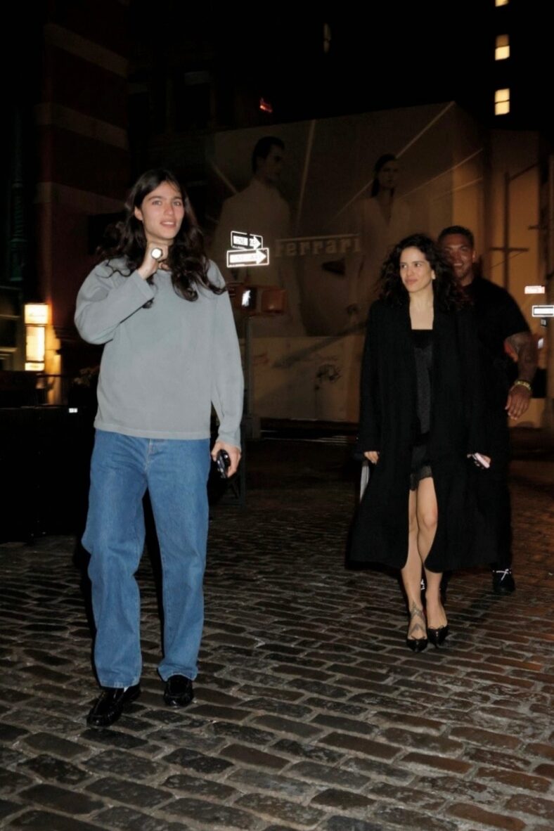 Rosalia steps out in NYC with girlfriend Loli Bahia