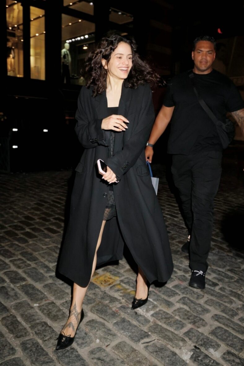 Rosalia steps out in NYC with girlfriend Loli Bahia