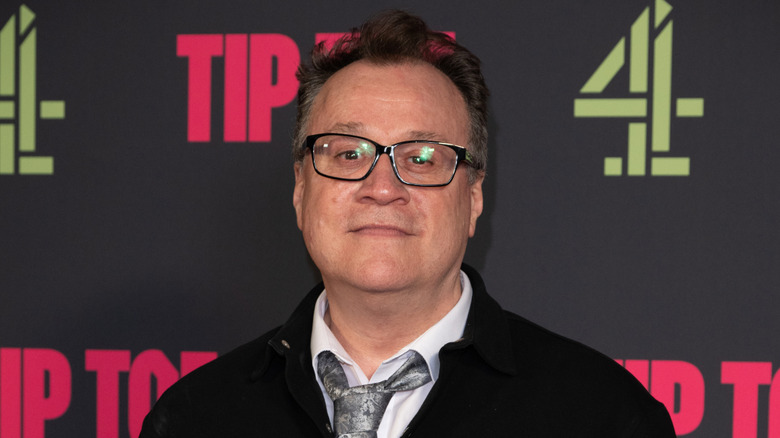 Russell T Davies at red carpet event