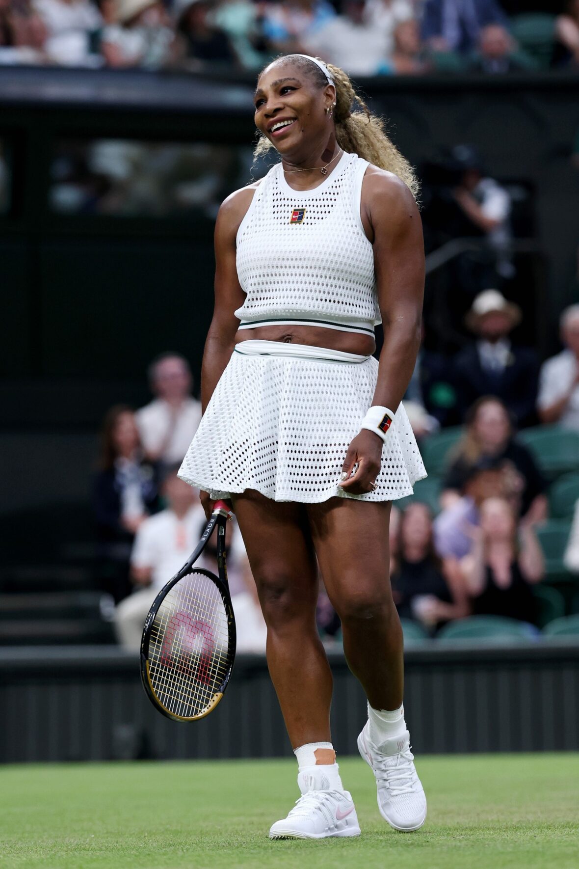 Serena Williams and Maya Joint match at Wimbledon